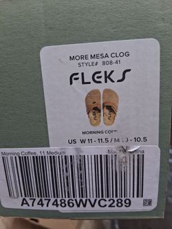 Fleks clog shoes