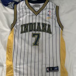 Vintage Jermaine O’Neal Indiana Pacers Jersey