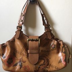 Womans Lozza Leather Handbag w/Wallet