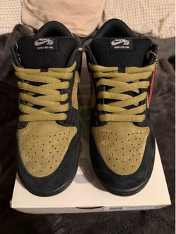 Nike Dunk Low SB Supreme Camper Green