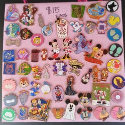 Disney Pins $15 Each Firm On Price