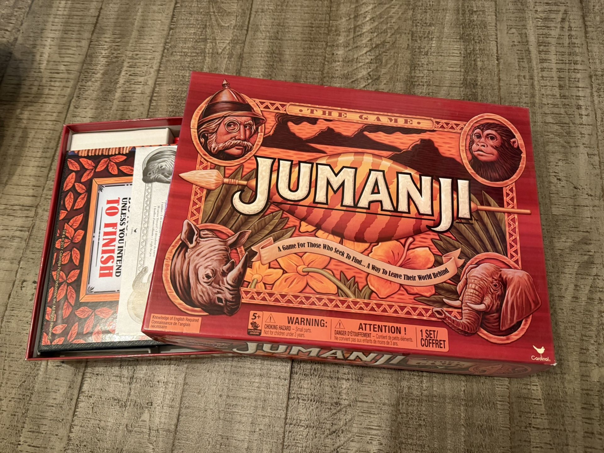 board game JUMANJI