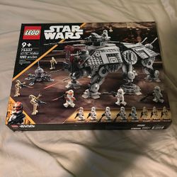 LEGO STAR WARS AT-TE Walker 75337 (Everything included in box) 