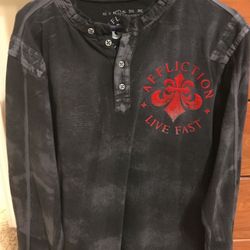 Affliction sweatshirt.
