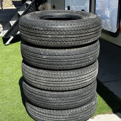 HiSpec Trailer Tires 235/80/R16 G Rated (set of 5)