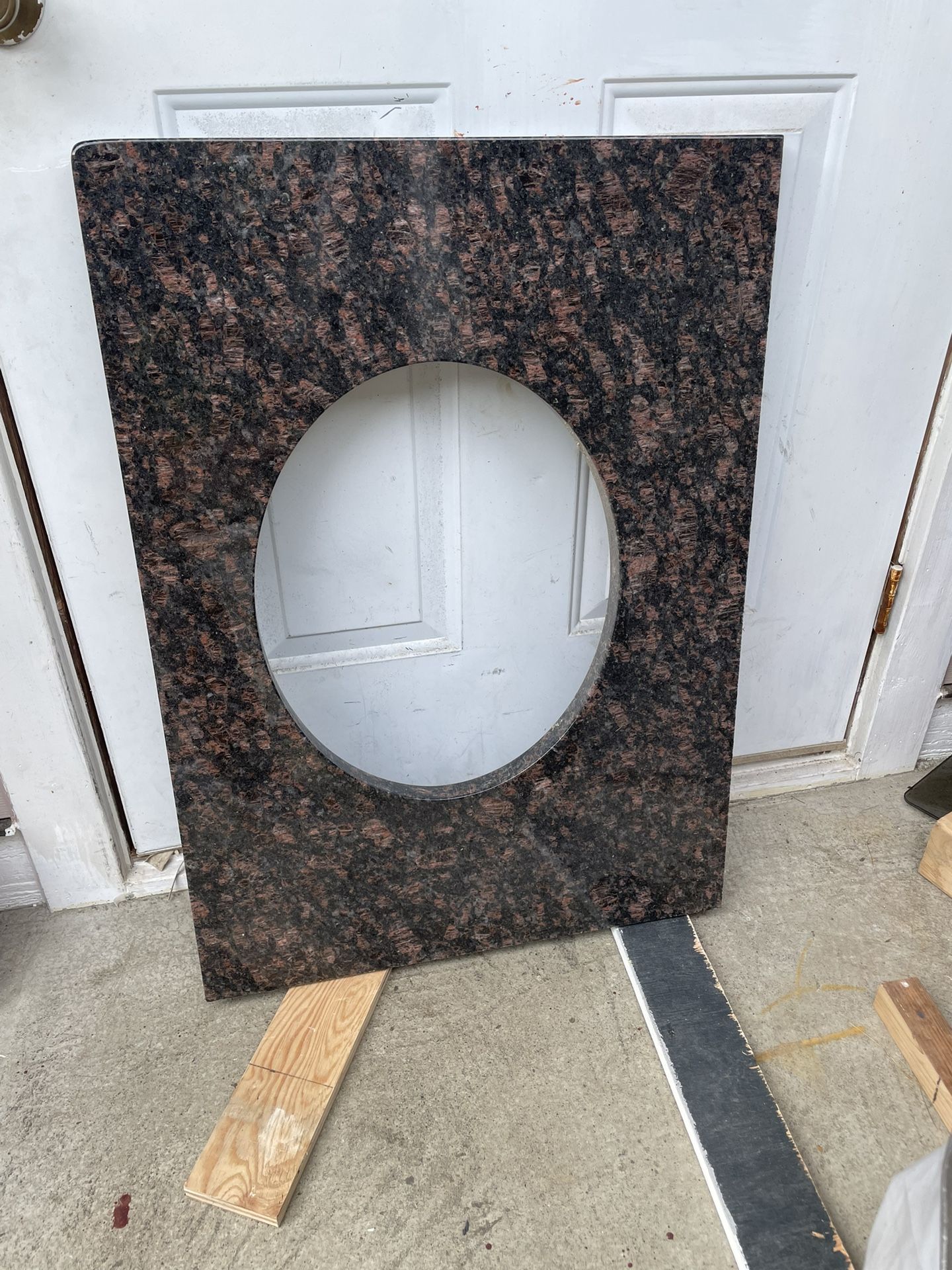 Granite Slab for vanity 31 x 22 1/2 x 1 1/8 