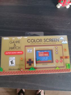 Nintendo game and watch