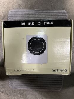 Active Aluminum Subwoofer