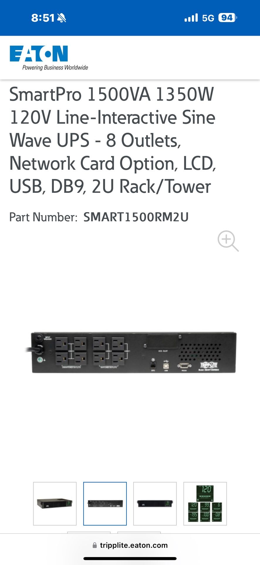 Tripp Lite Power box