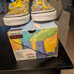 Vans Simpsons Collaboration Size 9.5