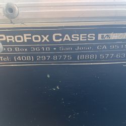 Profox Transport Audio Lighting Speaker Travel Case