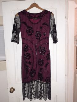 Beaded dress, size small