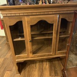 2 Piece Cabinet Very Nice