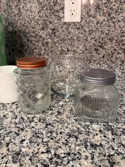 3 Glass Items