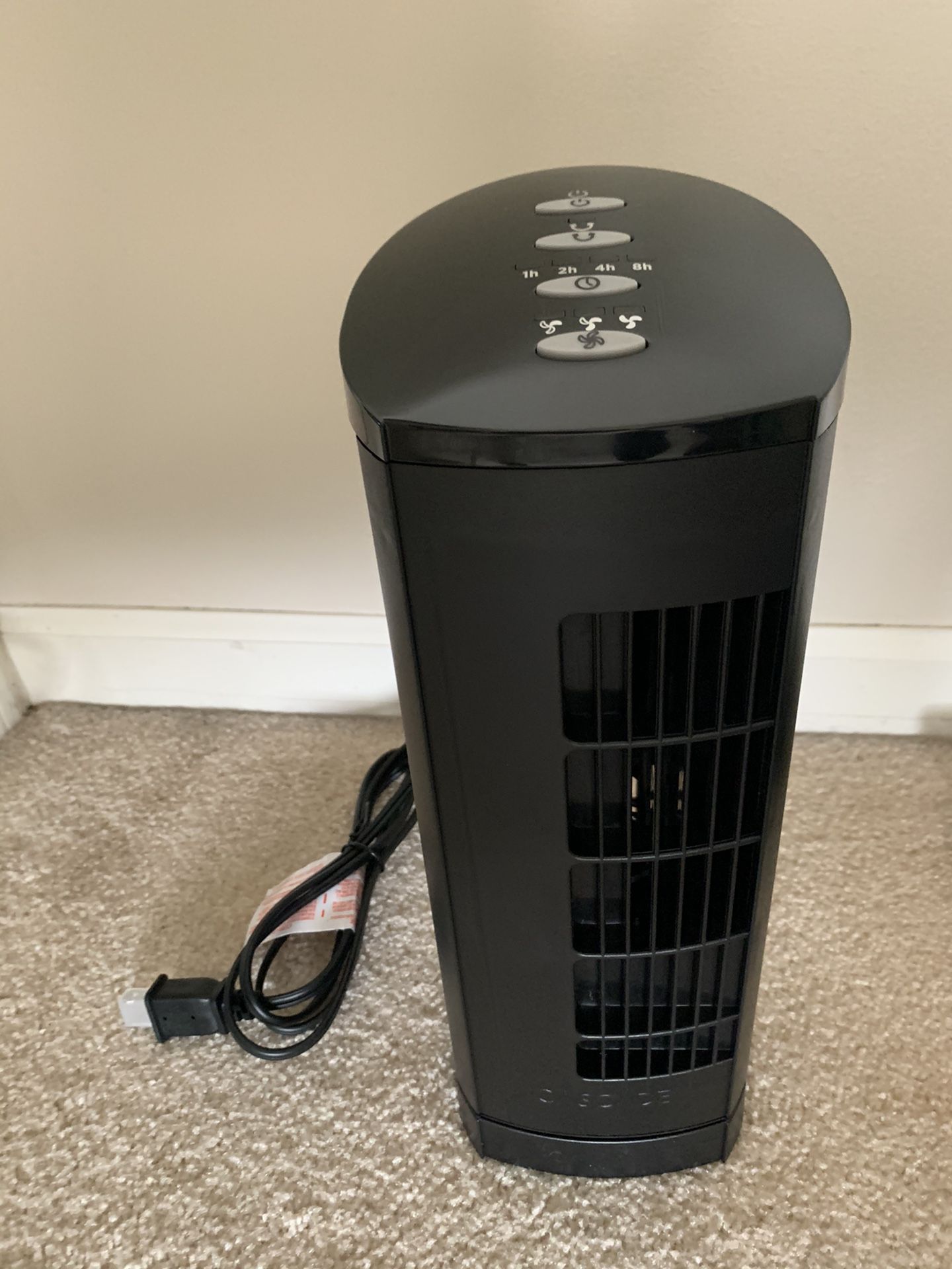 Portable desk household small fan