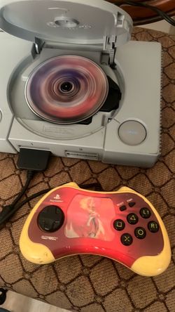 Sony PlayStation 1 Console with Capcom Controller