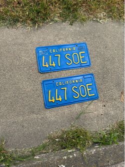 Blue Plates