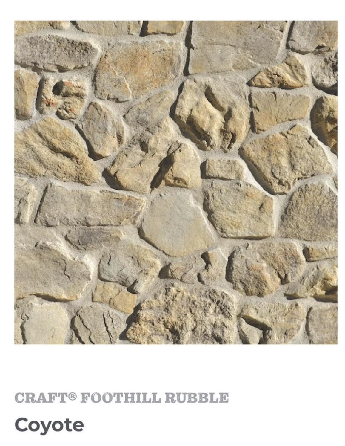 MANUFACTURED STONE CHEAP!!