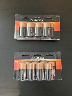 Duracell D Batteries – 16 Count / 2 Packs