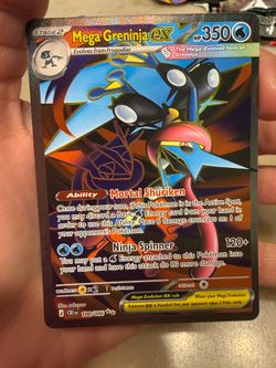 Pokémon Mega Greninja Ex