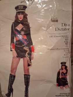 Diva Dictator Costume Large