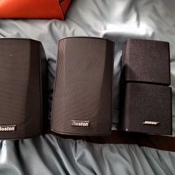Boston And Bose Speakers 