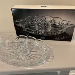 Relish Tray - Royal Limited 24% Full Lead Crystal