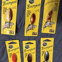 6 Thomas buoyant lures