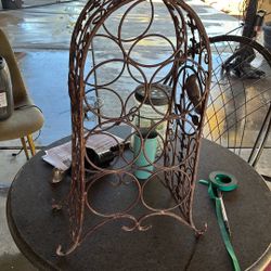 Wine rack bottle holder