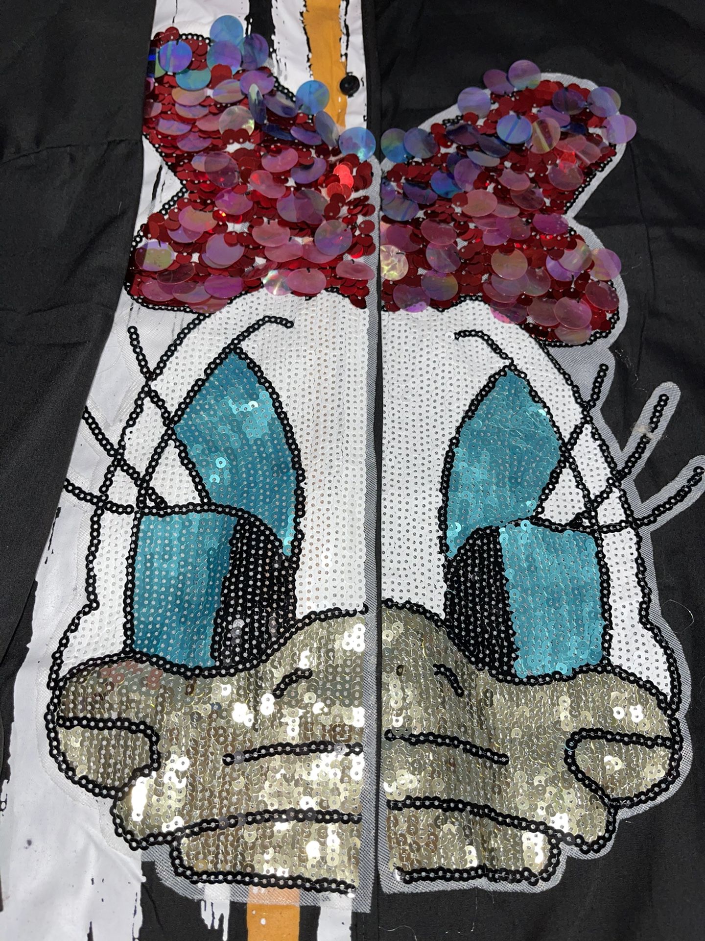 Akira Daisy Duck sequin dress
