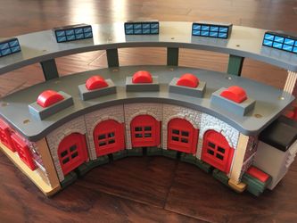 Thomas Trains (over 50 Trains in all), track, buildings