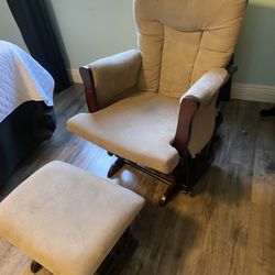 Glider Rocking Chair & Foot Bench - Free!!