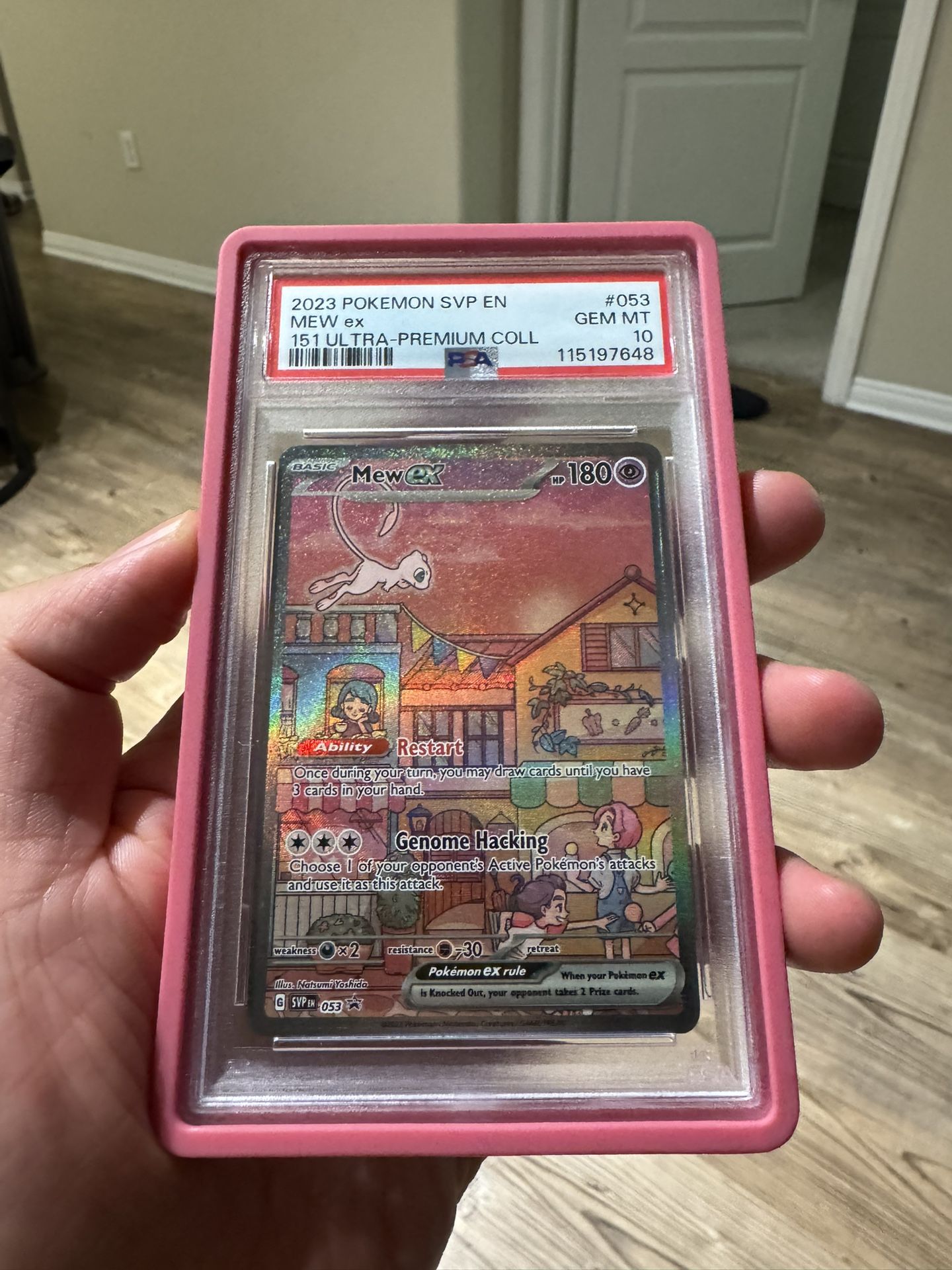 Mew EX 151 UPC Promo PSA 10