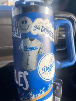Dodgers Tumbler 34oz Team Color Colossal