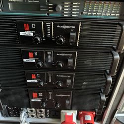 Touring Amplifier And Processor Audio Case 