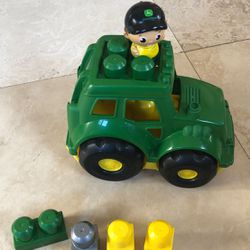 John Deer kids LEGO tractor