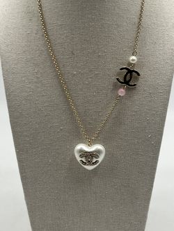 Pearl Heart Necklace  