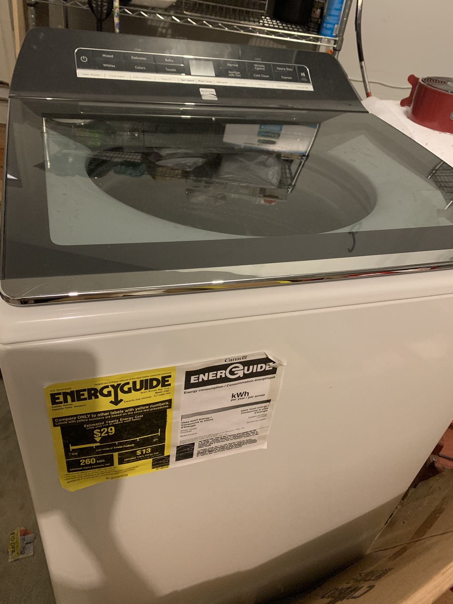 Kenmore Washer From Costco
