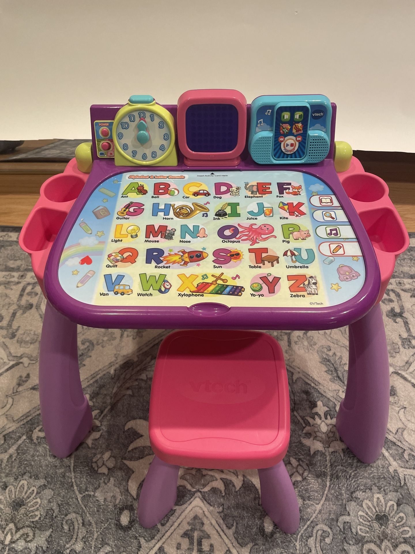 Vtech Touch And Learn Activity Desk Toddler Preschool Kids Early Learning