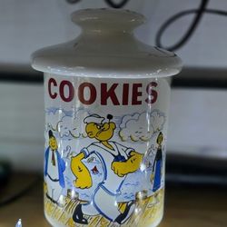 Vintage Popeye Cookie Jar