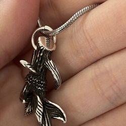 Stainless Steel Distressed Branch cross Pendant Personalized Cold Style Necklaces