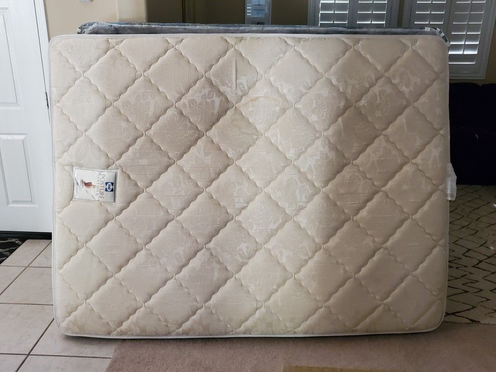 Free Used Queen Size Mattress And Box Spring & Frame for Sale in Henderson, NV OfferUp