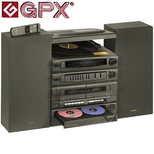 BRAND NEW IN BOX 1999 GPX S7799 Home Music System - Turntable