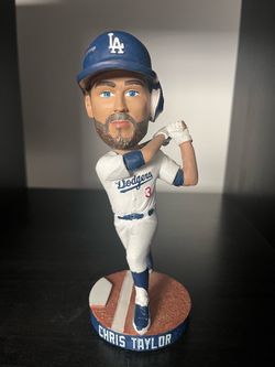 Los Angeles Dodgers Chris Taylor Autographed Bobblehead