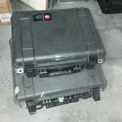 Pelican Hard Protective Cases Black