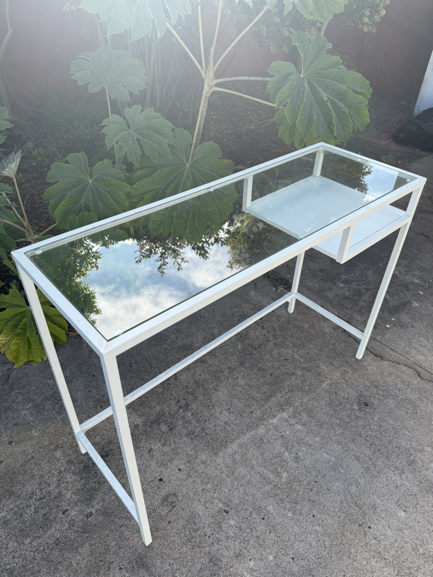 Glass Desk