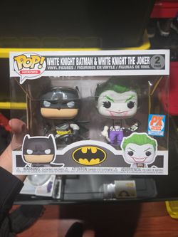 Funko Pop White Knight Batman & Joker 2-Pack