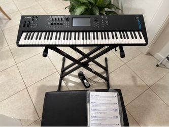 Yamaha MODX7+ 76-Key Synthesizer Workstation – Excellent Condition