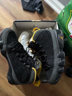 Dark Charcoal Jordan 9s