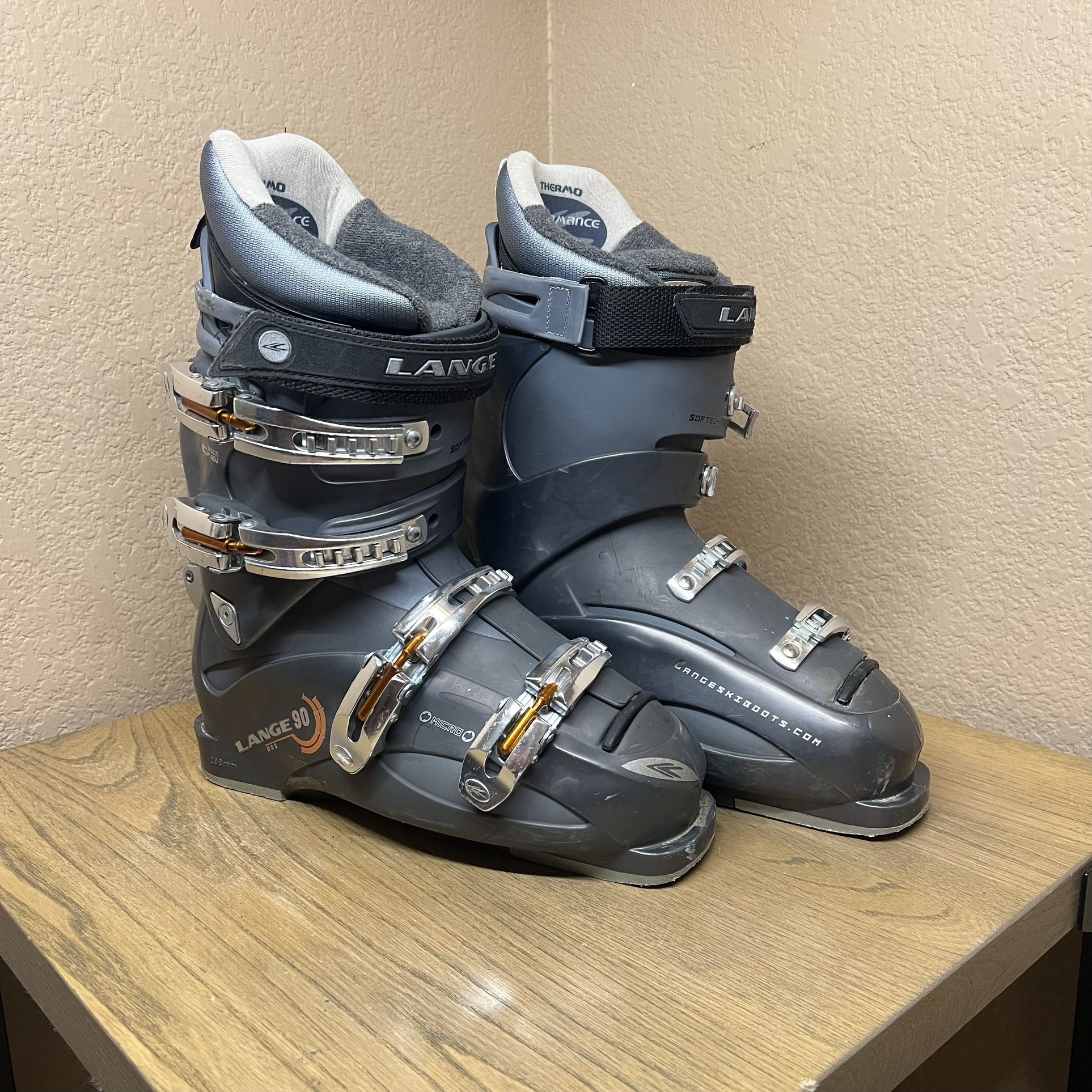 Lange RRS 90 Ski Boots Size 25.5 298mm